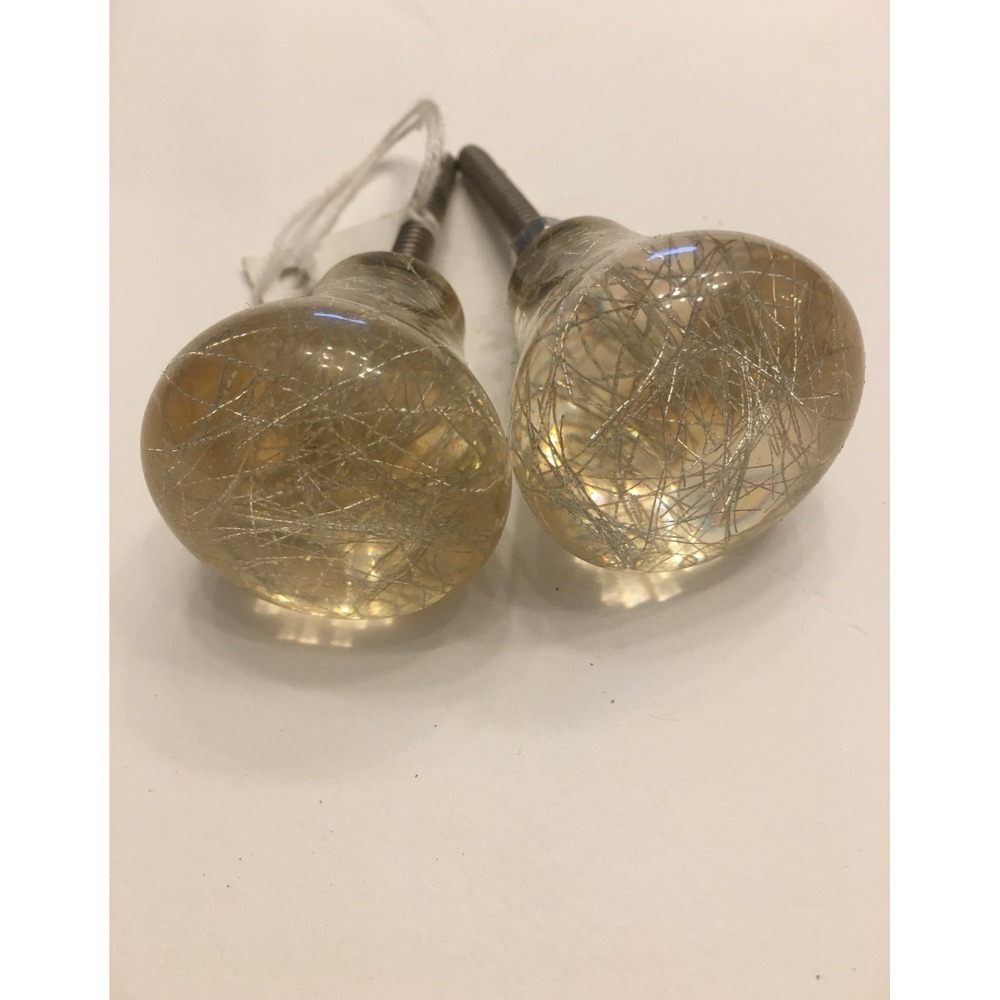 Glass knobs